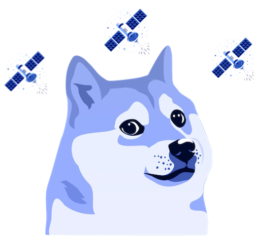 Doge-1 SATELLITE Logo